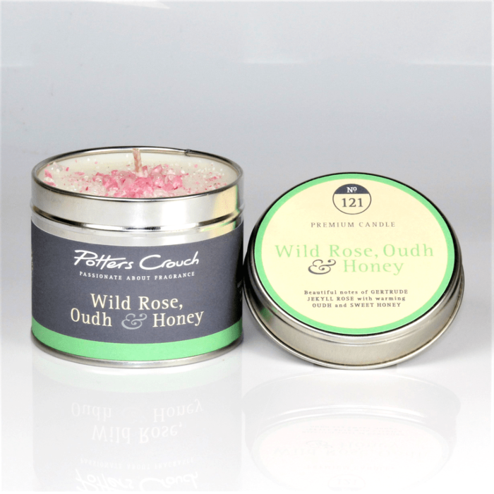 Potters Crouch - Wild Rose, Oudh & Honey Candle